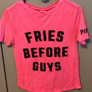 Fries Before Guys Tee shirt from vs